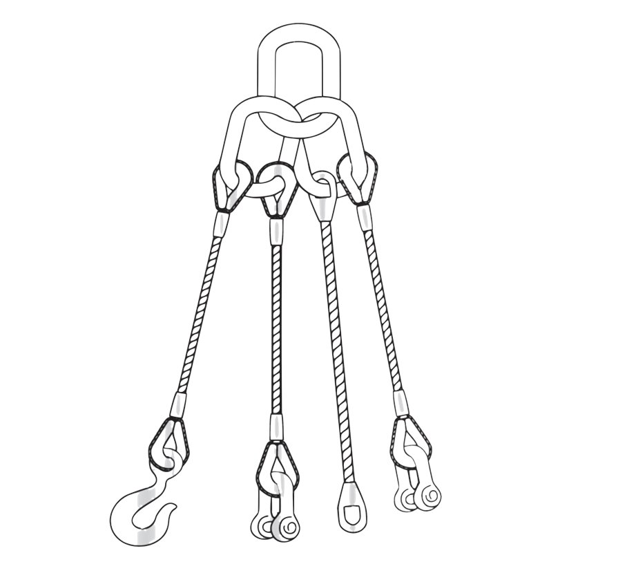 Laço de cabo de aço: solução segura e eficiente para a fixação e manuseio de materiais pesados